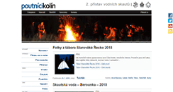 Desktop Screenshot of poutnicikolin.cz